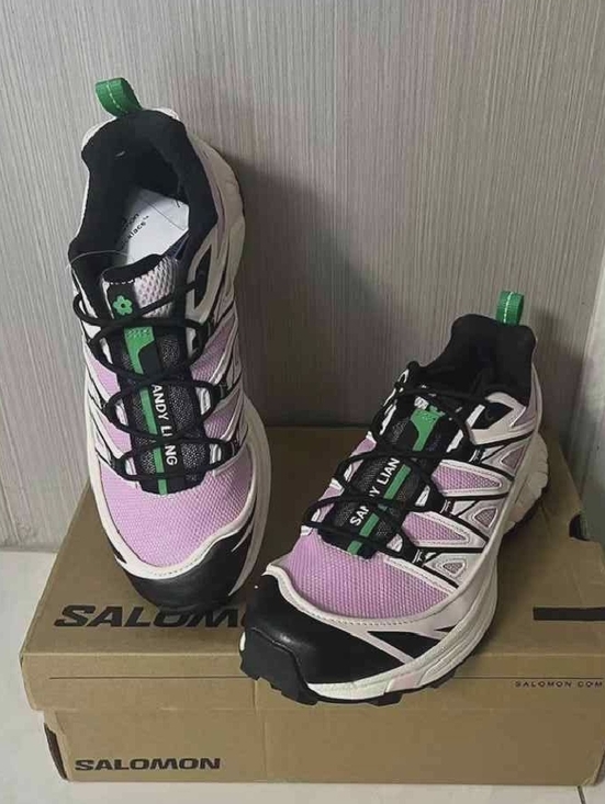 Salomon Shoes - Salomon XT-6 Expanse Sandy Liang Purple & Black Sneakers